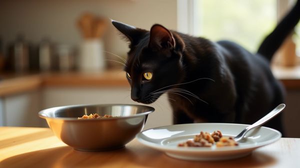 Ralentir l'alimentation avec une gamelle anti glouton chat